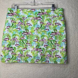 Attyre New York Women's Athletic Pull-On Skort Flamingo Sz 14 Tennis Golf